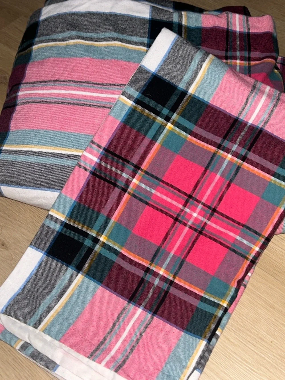 💚 BROOKS BROTHERS plaid madras KING DUVET SET